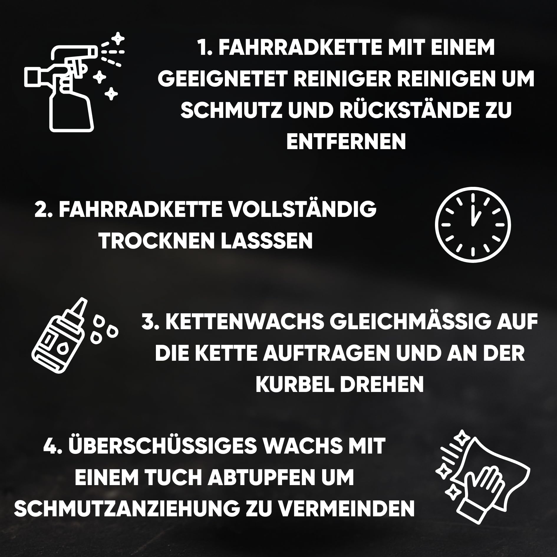 24SENDIT Flüssiges Kettenwachs für Fahrradkette 120 ml – mit Nano-Keramikpartikeln. PTFE-frei, reduziert Reibung, schützt vor Verschleiß. Für Rennrad, MTB, Gravel & E-Bike Fahrradkette