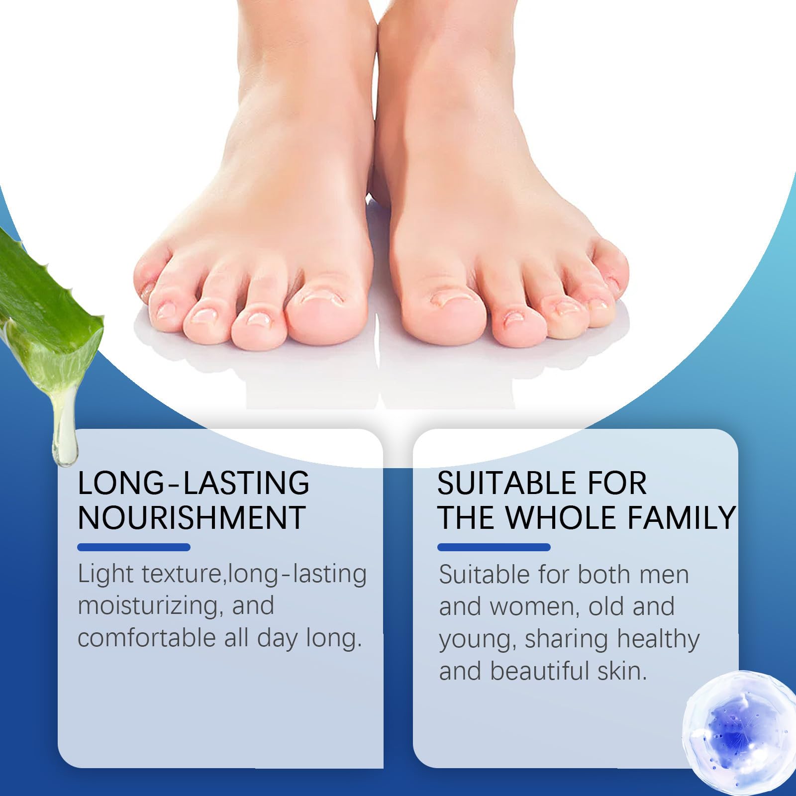 1PCS 60% Urea Foot Cream with 2% Salicylic Acid, Intensive Healing for Cracked Heels & Dry Skin - Image 3