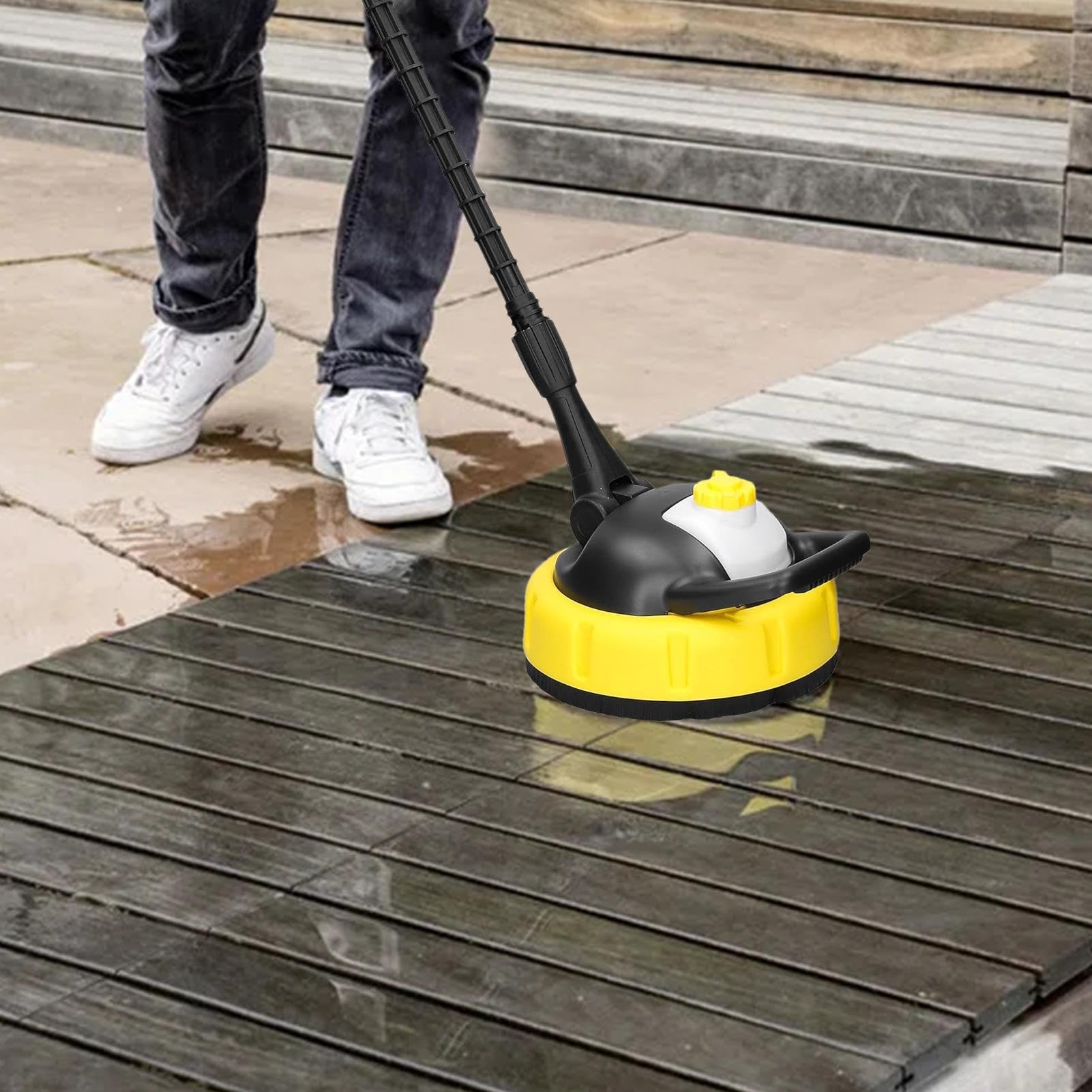 Limpiador de Superficies de Alta presión para Limpiador de Apariencia K 1 | K7, Accesorio de Limpiador de Patio, de Alta presión, Limpieza de Apariencia de Patio, Cepillo Limpiador de presión