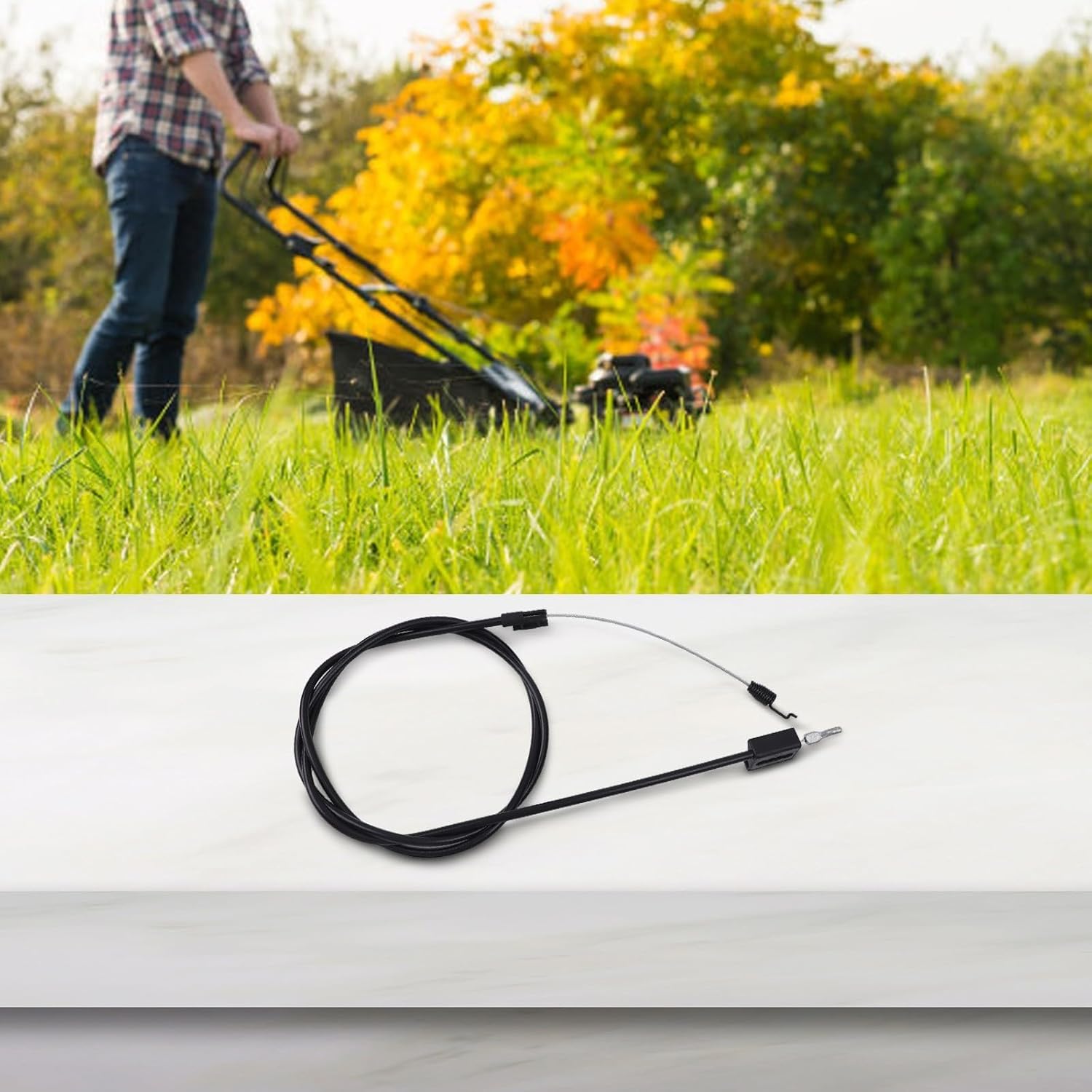 Dependable Control Cable 407816 for and For Poulan, Works Seamlessly with For Poulan 532407816 and 60102