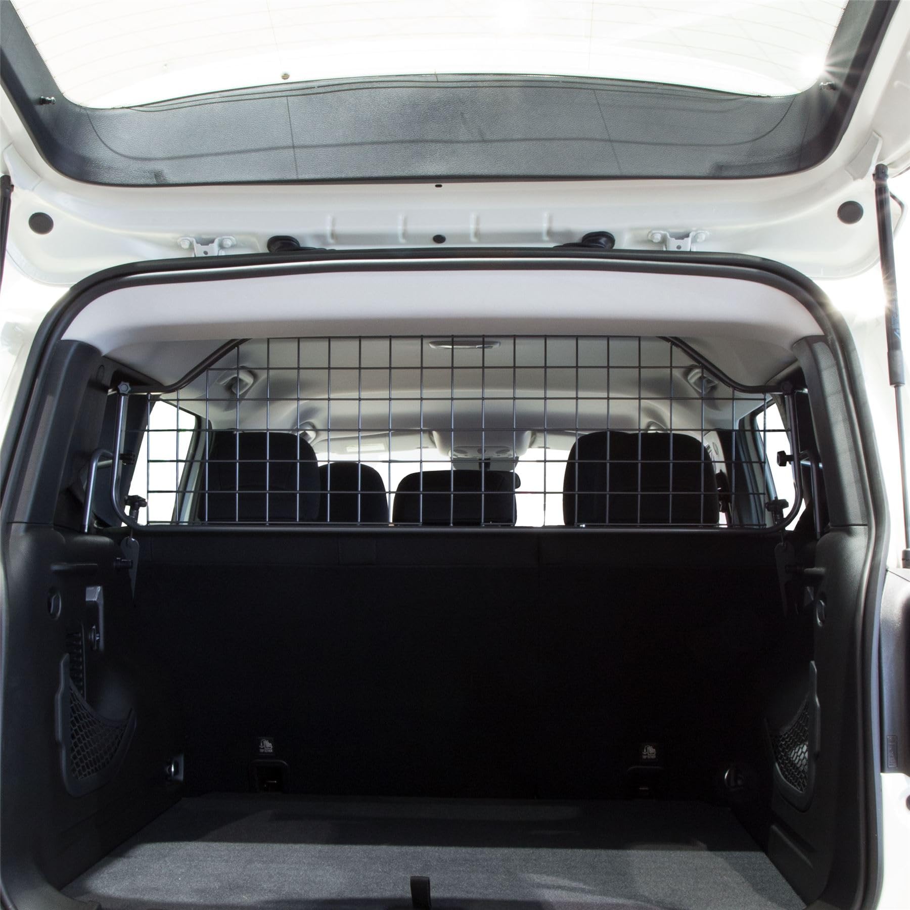Travall Dog Guard Compatible with Jeep Renegade SUV (2014-) Vehicle Specific Trunk Guard Tailored Fit Luggage Barrier Load Separator Heavy Duty Powder Coated Steel Pet Barrier