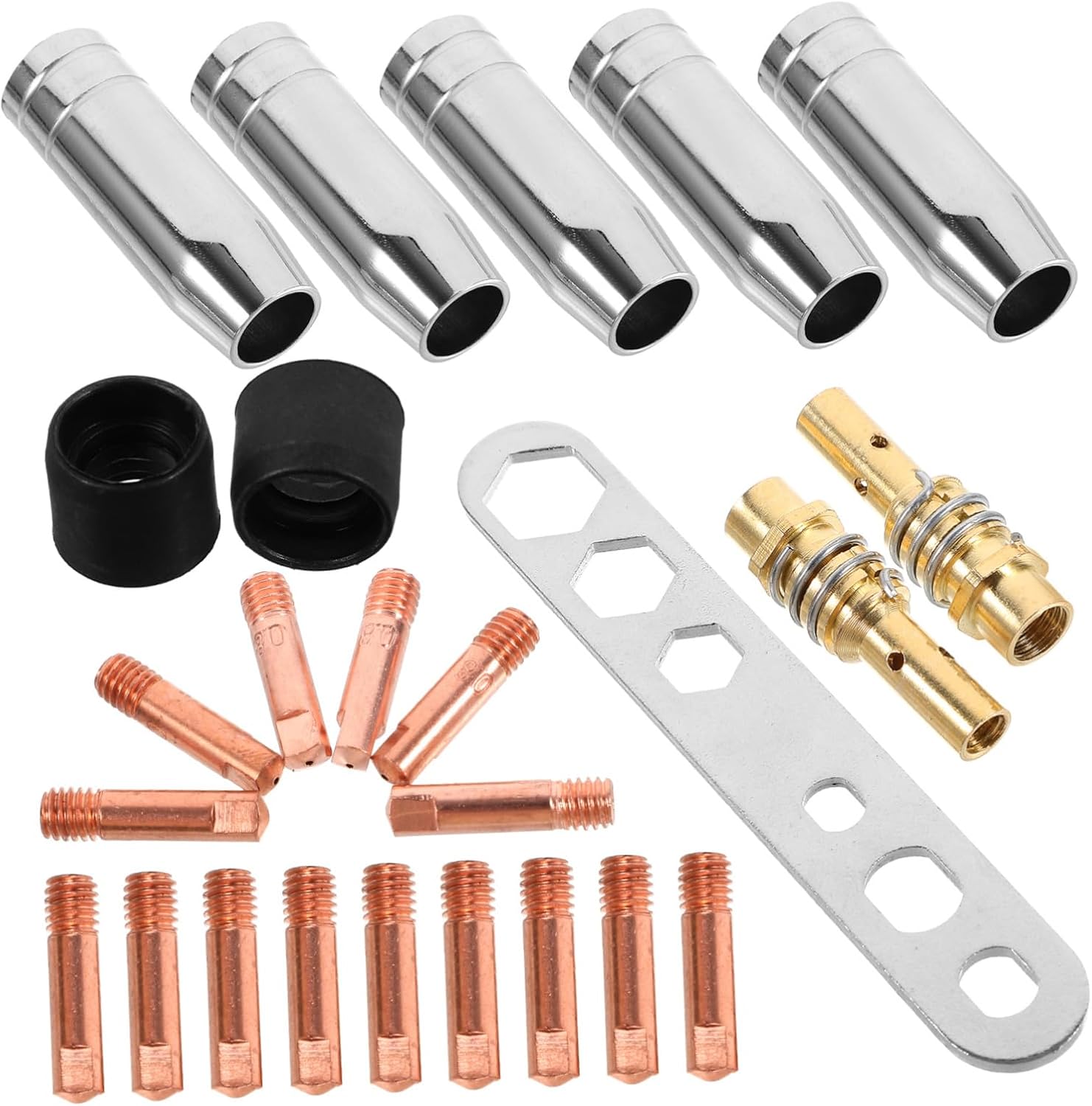GLEAVI Torch Tips Soldering Heat Shield Welding Torch Kit Nozzle Tip Replacement