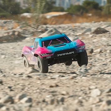 ARRMA RC Truck 1/10 SENTON 4X4 223S BLX BRUSHLESS Short Course Truck RTR (Battery and Charger Not Included) with DSC, Blue, ARA4303V4T3