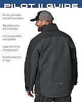 Vista 3 de FROGG TOGGS Pilot 2 Guide - Chaqueta impermeable transpirable de 3 capas para hombre