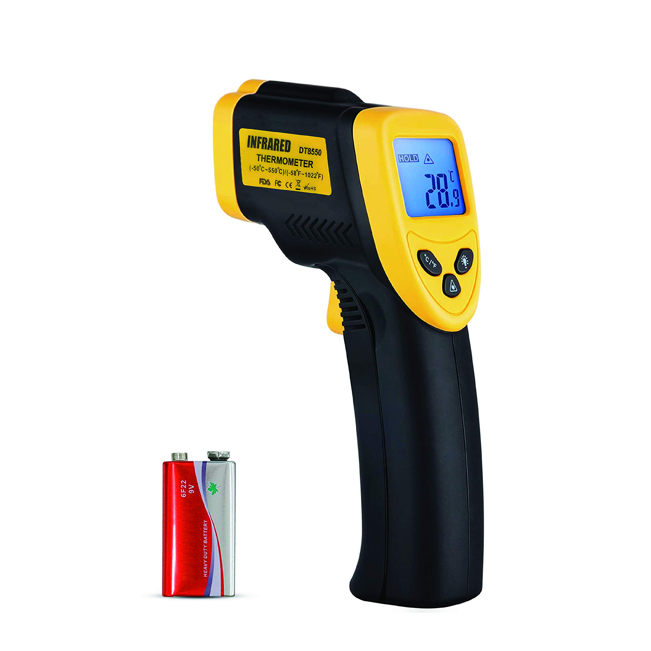 Buy Infrared Thermometer Temperature Laser NonContact Digital