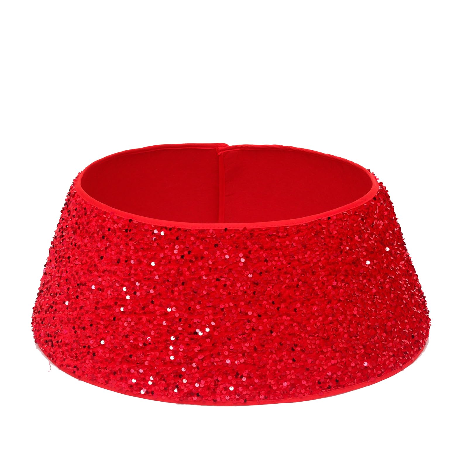 Jazuaiao Christmas Tree Base Cover Sequins Gnomes Christmas Tree Skirt 2024 Holiday Party Home Decorations for Ornament Base