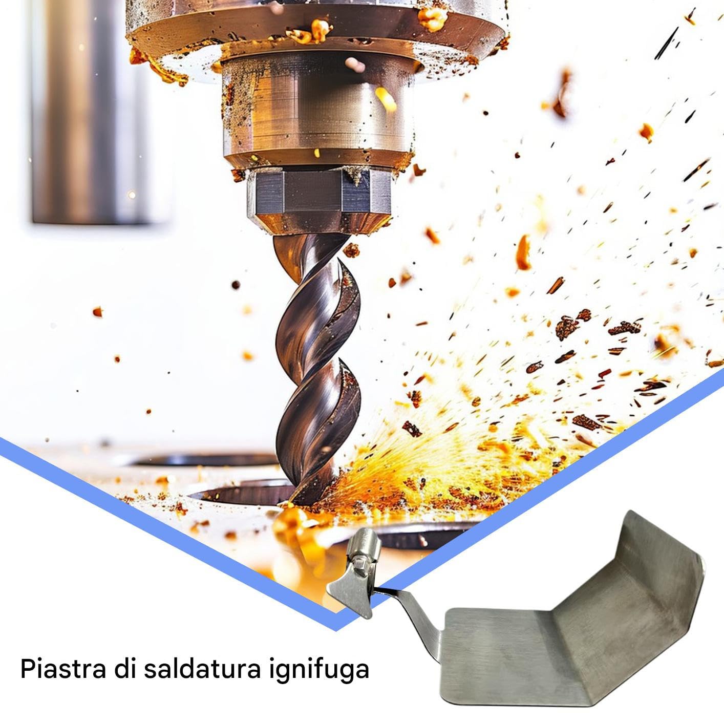 Generico Coperta Antifiamma Telo Ignifugo Barriera Termica | 10 Pezzi Barriera Termica Per Saldatura Brasatura Stufe Grill Fai Da Te Idraulica Riparazioni