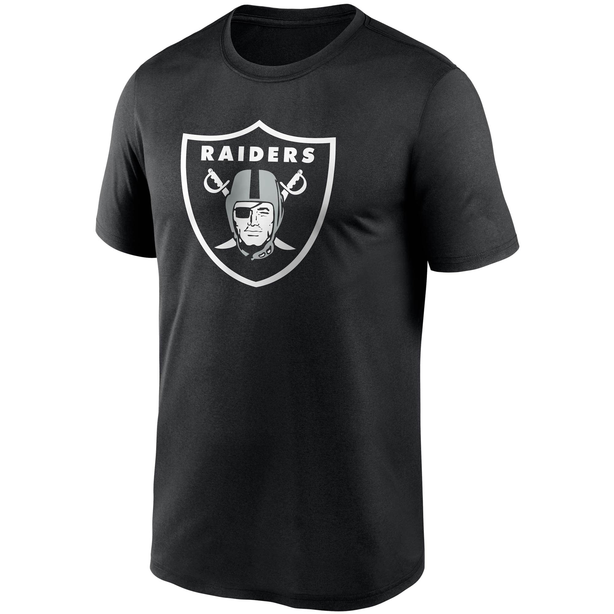 Outerstuff NFL Kids Youth Primary Logo Home Alternate T-Shirt, Las Vegas Raiders Black, 18-20