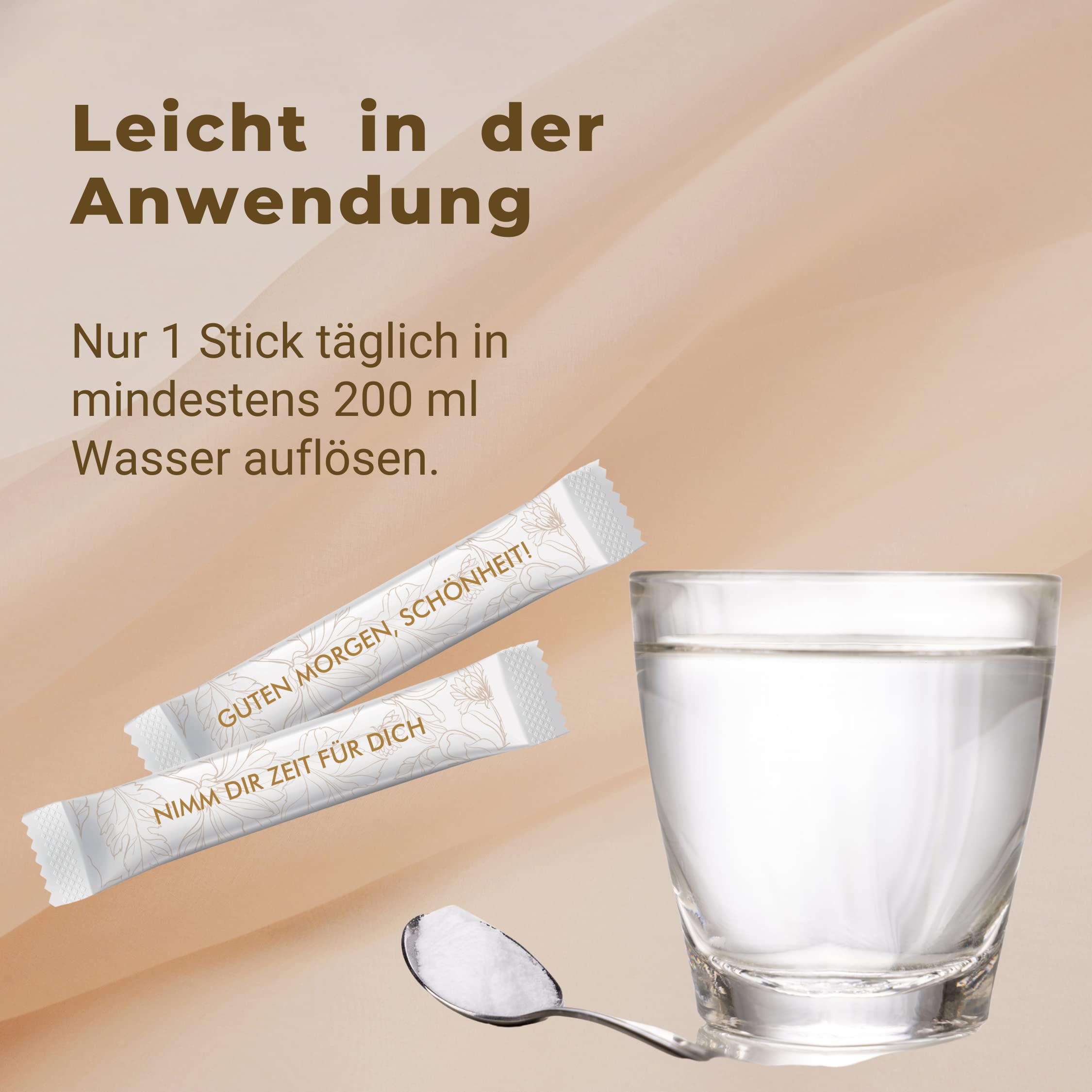 Collagen Complex, Anti Aging für die Haut mit Verisol Collagen peptiden, angenehm fruchtiger Geschmack, Nahrungsergänzungsmittel (1 x 28 Sticks zum Auflösen)