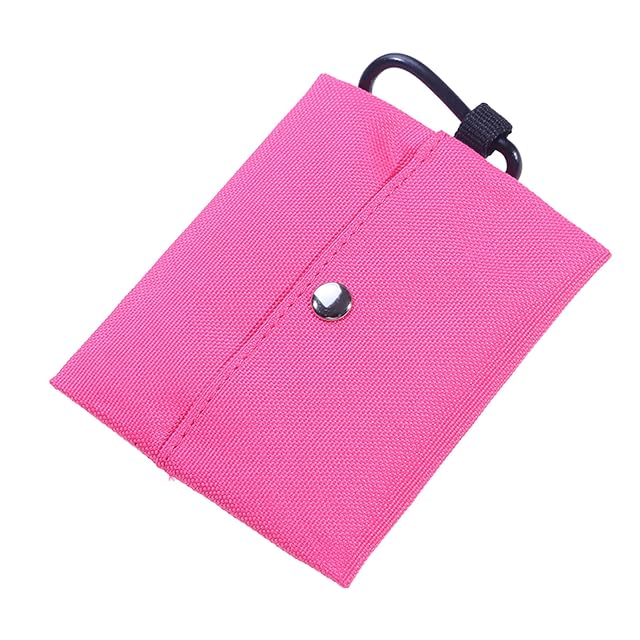 Foto 3 de 5 de OAIEU Soporte portátil de lona para bolsas de excremento de perro con gancho