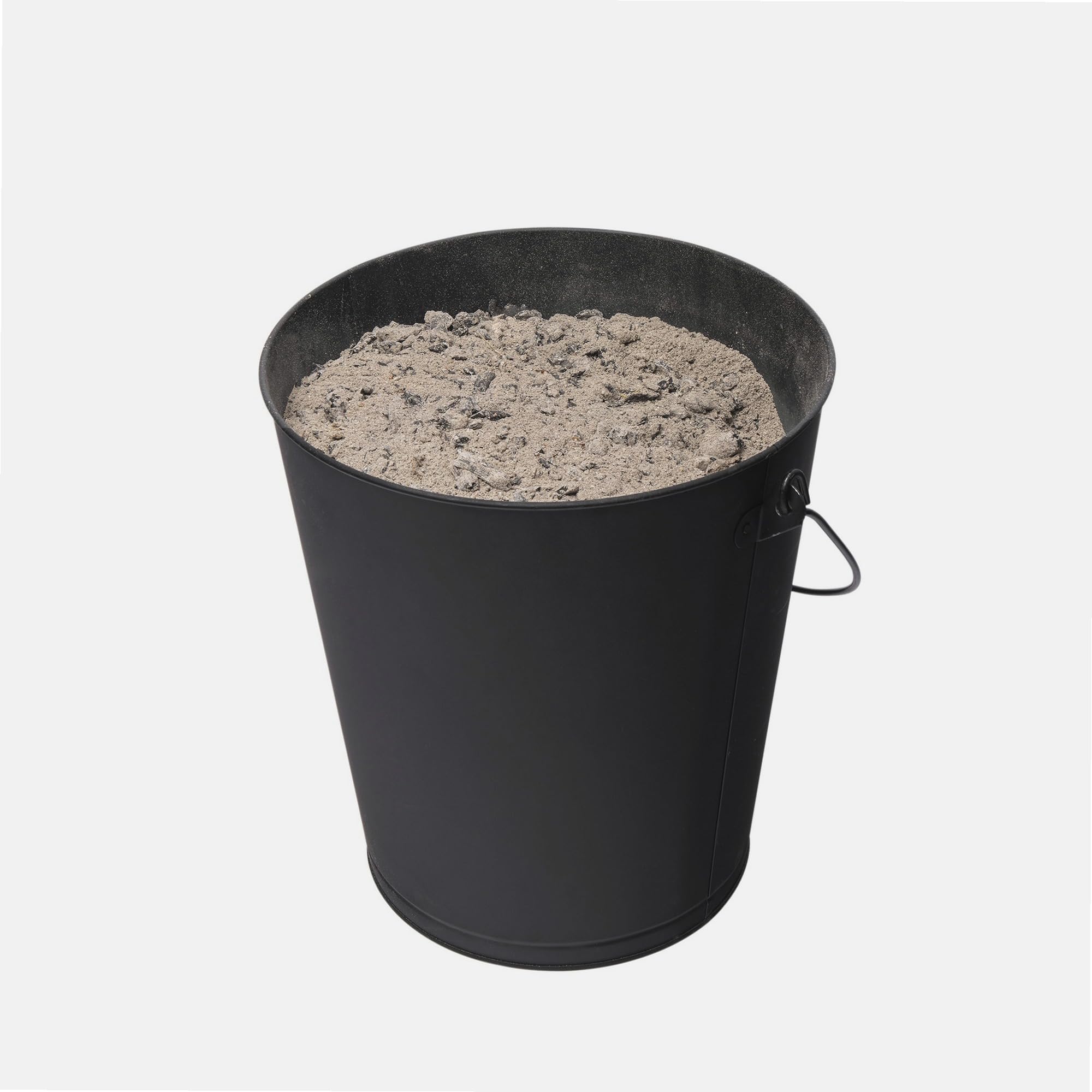 Cubo de ceniza de metal con tapa WERKA PRO