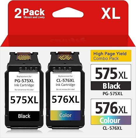 CARTRIGO PG-575XL Schwarz 2er-Pack – Kompatible Tintenpatronen für Canon PIXMA TS3550i, TS3551i, TS3750i, TS3751i, TS3752i, TR4750i, TR4751i, TR4755i, TR4756i – Ersatz für Canon 575 XL