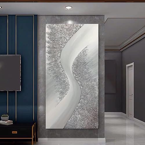 Miniatura 9 de Yotree Pinturas, 24x48 Pulgadas De Pinturas Al Óleo De La Mano De Pintura 3D Arte De Arte De Madera Dentro Enmarcado Colgante De La Decoración De La