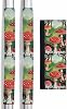 Pastoral Mushroom Refrigerator Door Handle Covers Set of 2, Keep Kitchen Appliance Clean from Smudges, Fingerprint, Drips, Farmhouse Forest Raindrop Cartoon Decor Protector for Fridge
