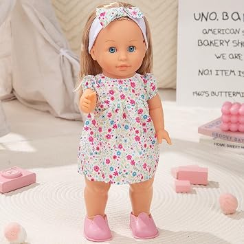 Mother Love 16 Inch Walking Dolls | Walking ,Singing ,Interactive ,Long Hair