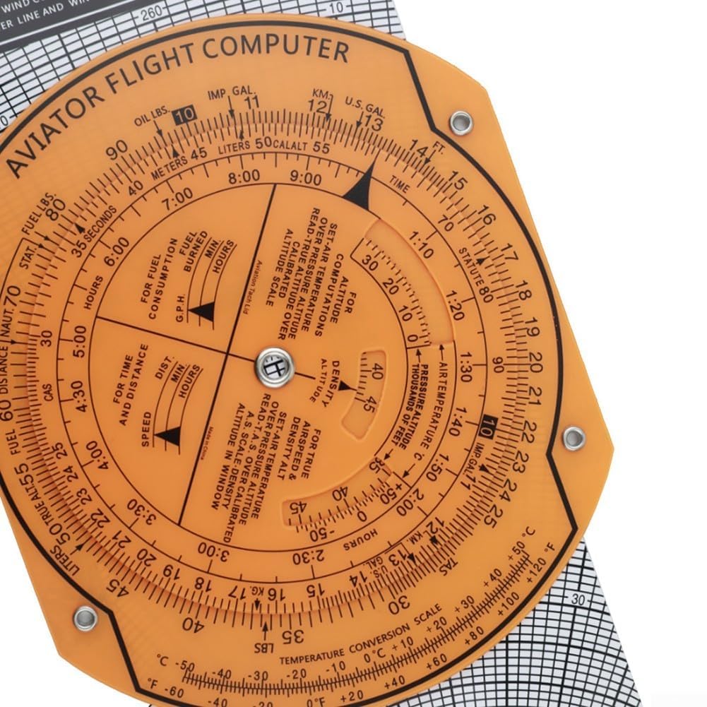 Traceur de navigation aéronautique transparent pour un tracé précis à 360°