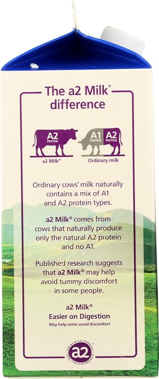 A2 Milk, Milk 2% Reduced Fat, 59 Fl Oz