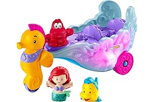 Disney Princess Ariel's Light-Up Sea Carriage Musical Vehicle