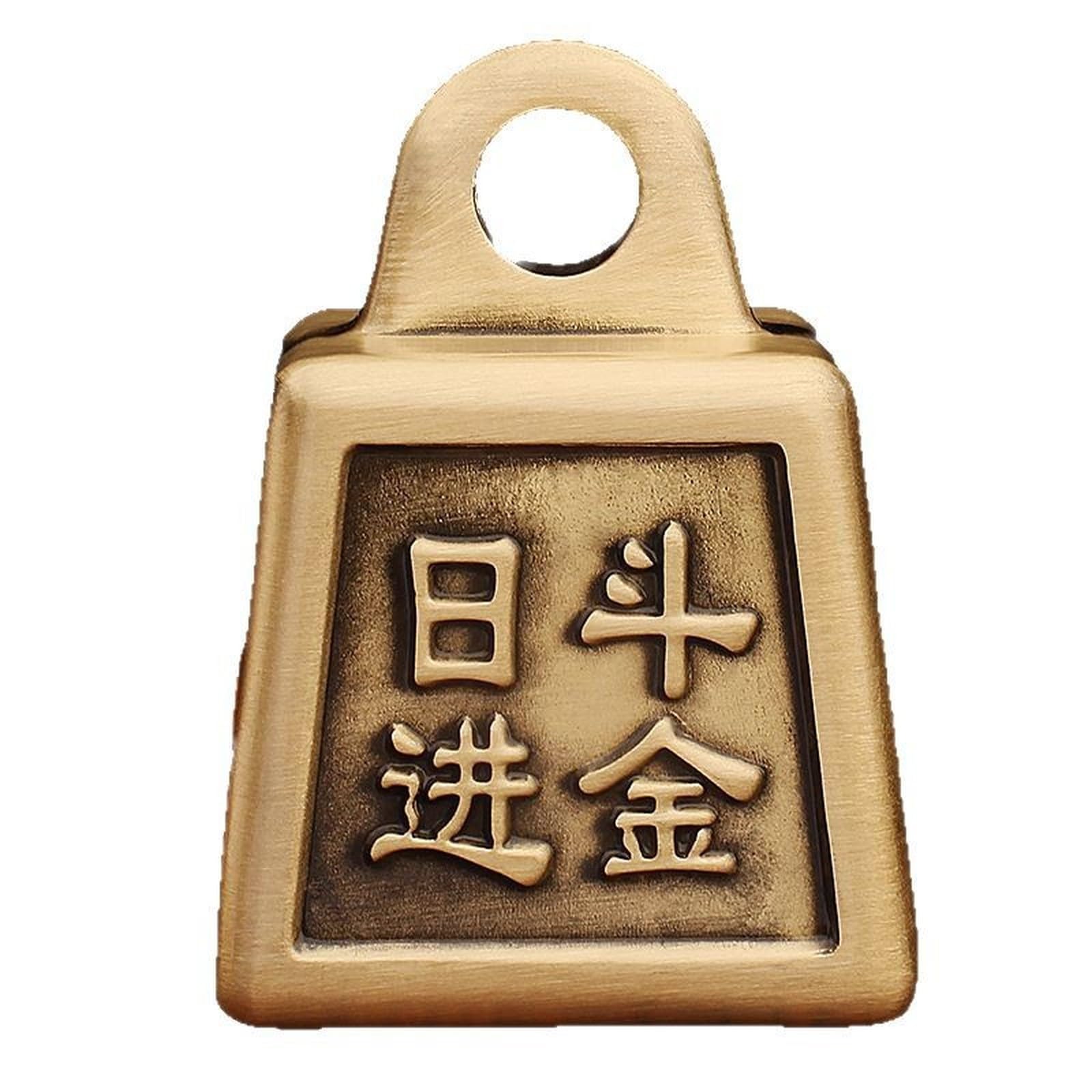 NBKLSWSUI Handmade Brass Brass Weight Sculpture For Men's Office Desk&man Cave Vintage Decor Unique Feng Shui