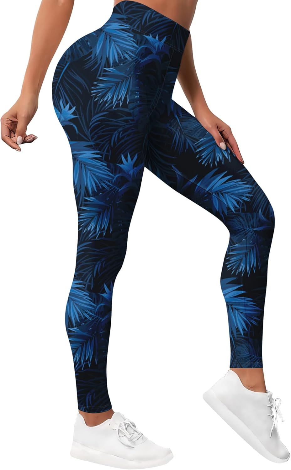 HIVICHI Printed Leggings for Women Pattern Graphic Colorful Cute Crazy High Waisted Workout Gym Running Exercise Yoga Pants