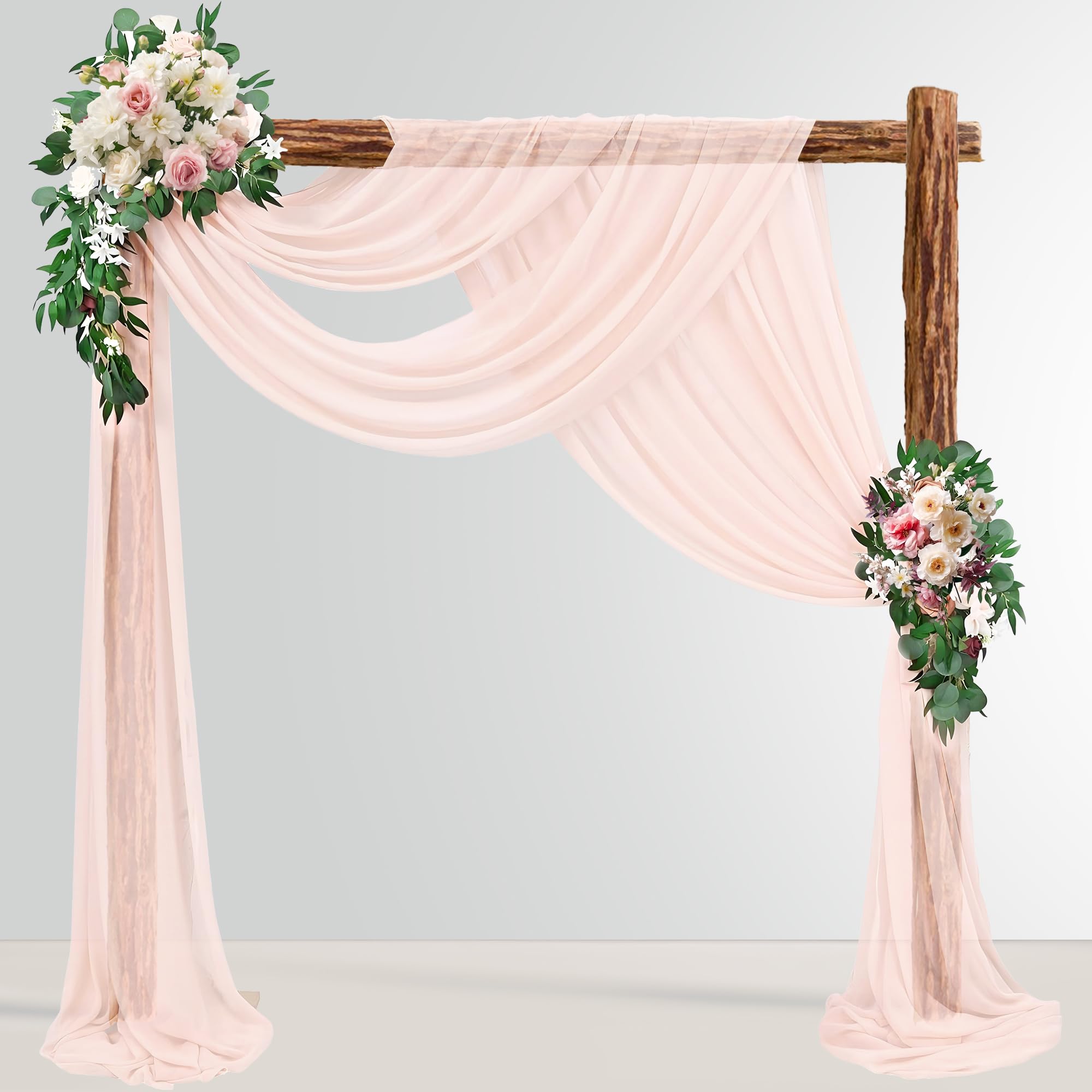 MEKOTRIN Wedding Arch Draping Fabric