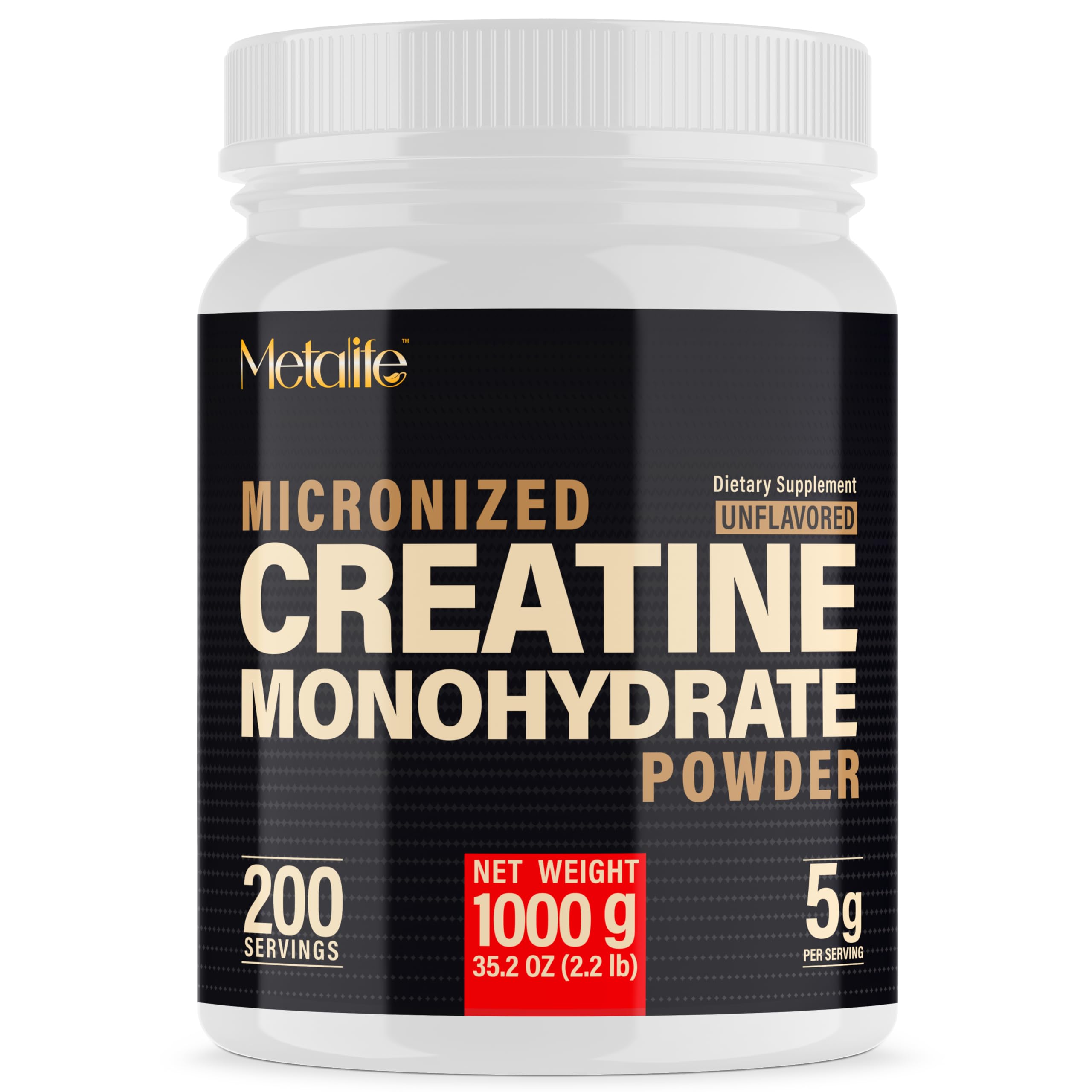 100% Pure Creatine Monohydrate Powder