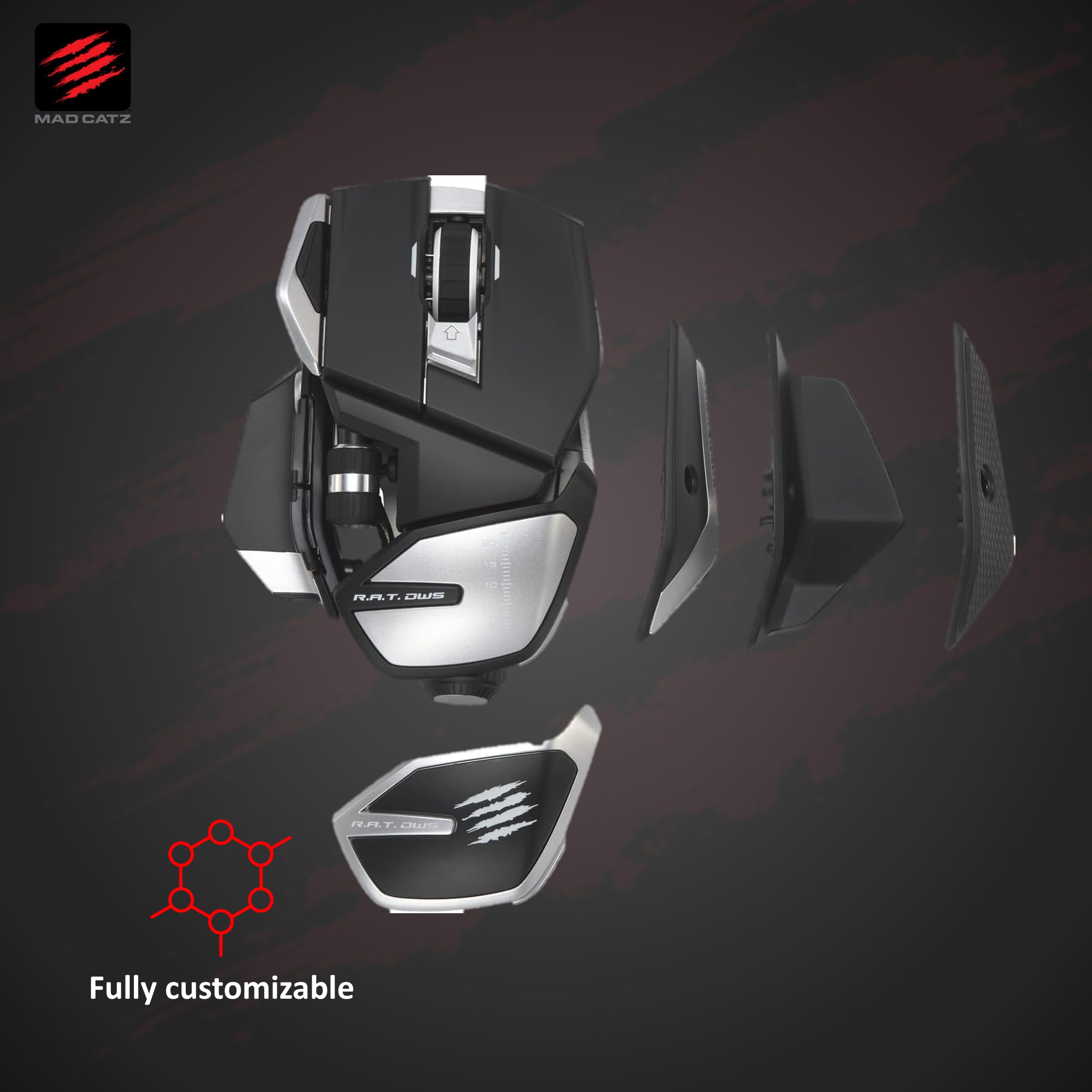 Amazon.in: Buy Mad Catz The R.A.T. DWS Dual Mode Wireless Gaming