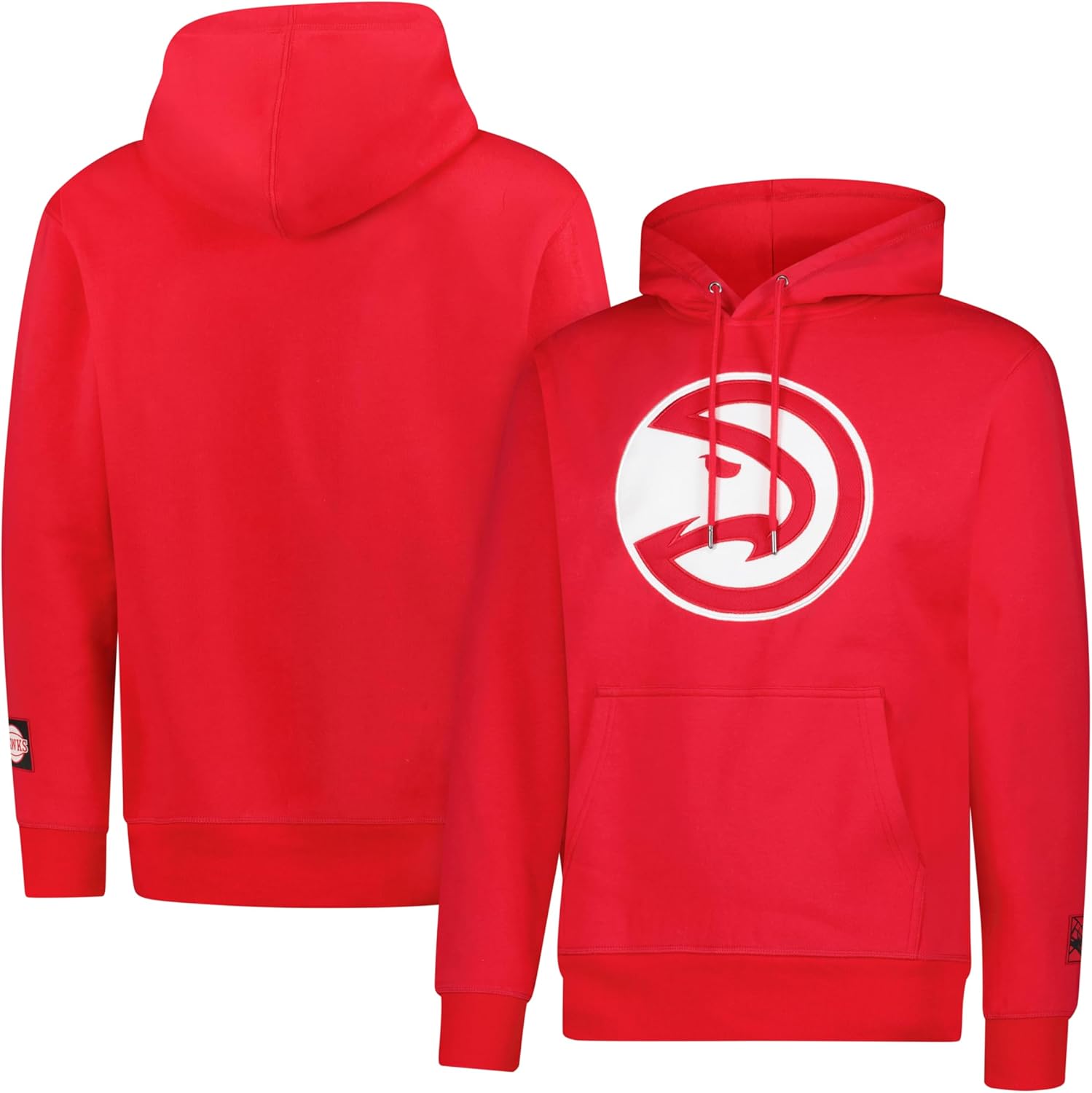 Ultra Game Adults NBA Official Classic Embroidered Hoodie Sweatshirt - Image 2