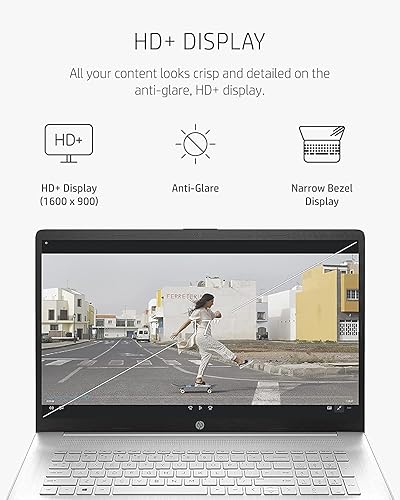Miniatura 4 de HP Pavilion Laptop de 17.3 pulgadas, pantalla táctil HD+ de bisel estrecho, procesador AMD Ryzen 5 5500U (Beats i7-1185G7), gráficos AMD Radeon,