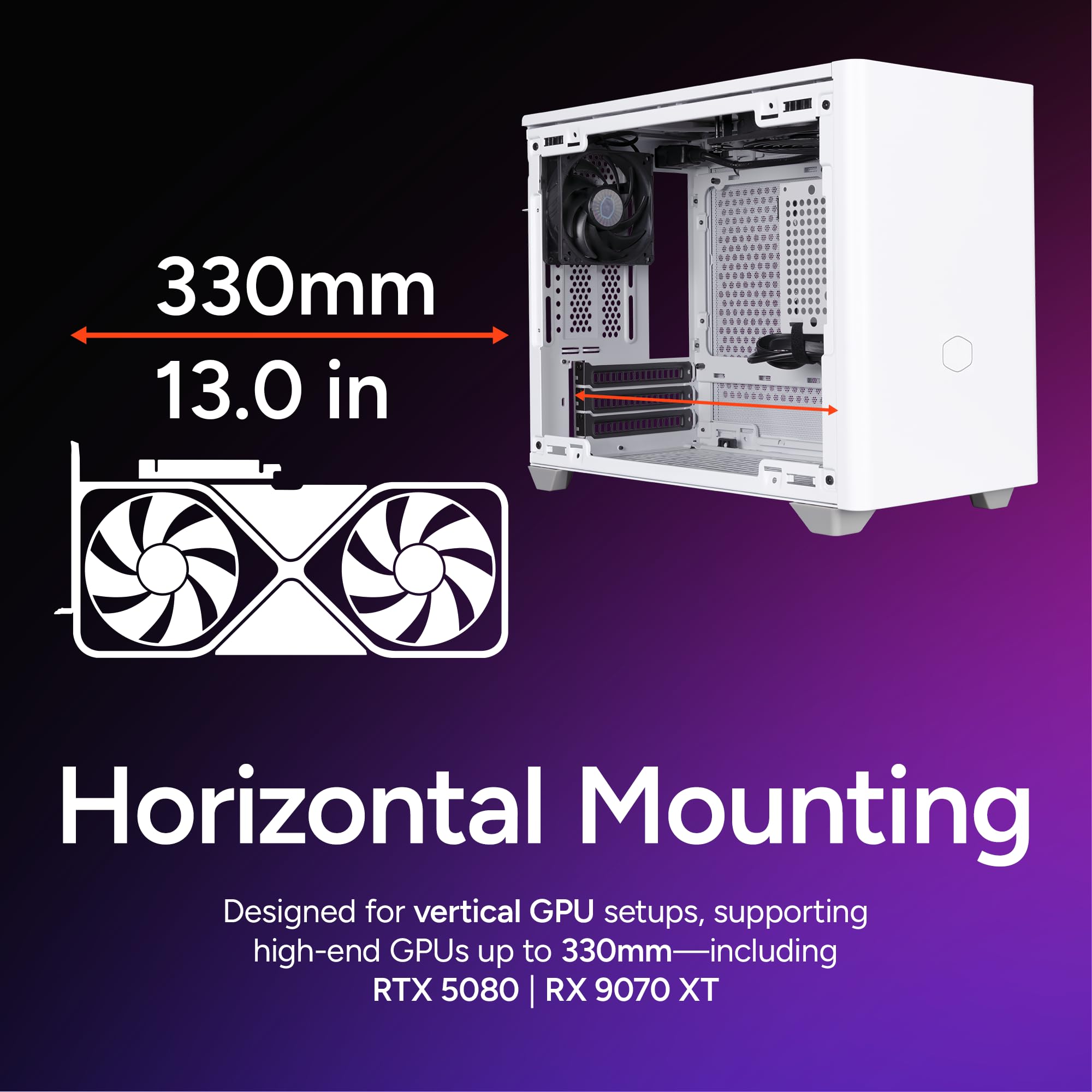 Amazon.com: Cooler Master NR200 White Mini-ITX PC Case Ready
