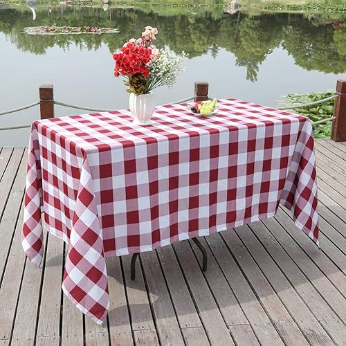 Miniatura 4 de Poise3EHome Mantel redondo para exteriores con agujero para paraguas, impermeable, arco iris, mexicano, para primavera, picnic, fiesta, patio, mesa,