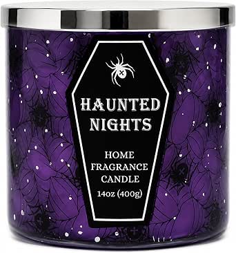 Halloween Candles Apple Cider Donut Scent, 14oz