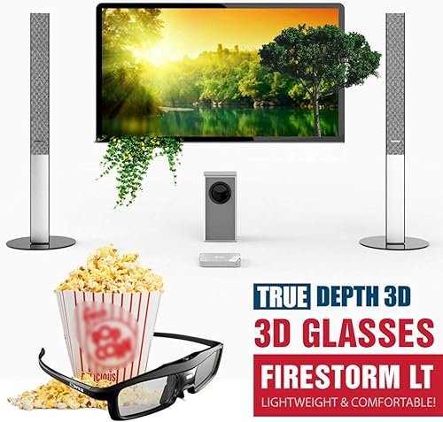 Miniatura 2 de Gafas 3D recargables con obturador activo para todos los proyectores