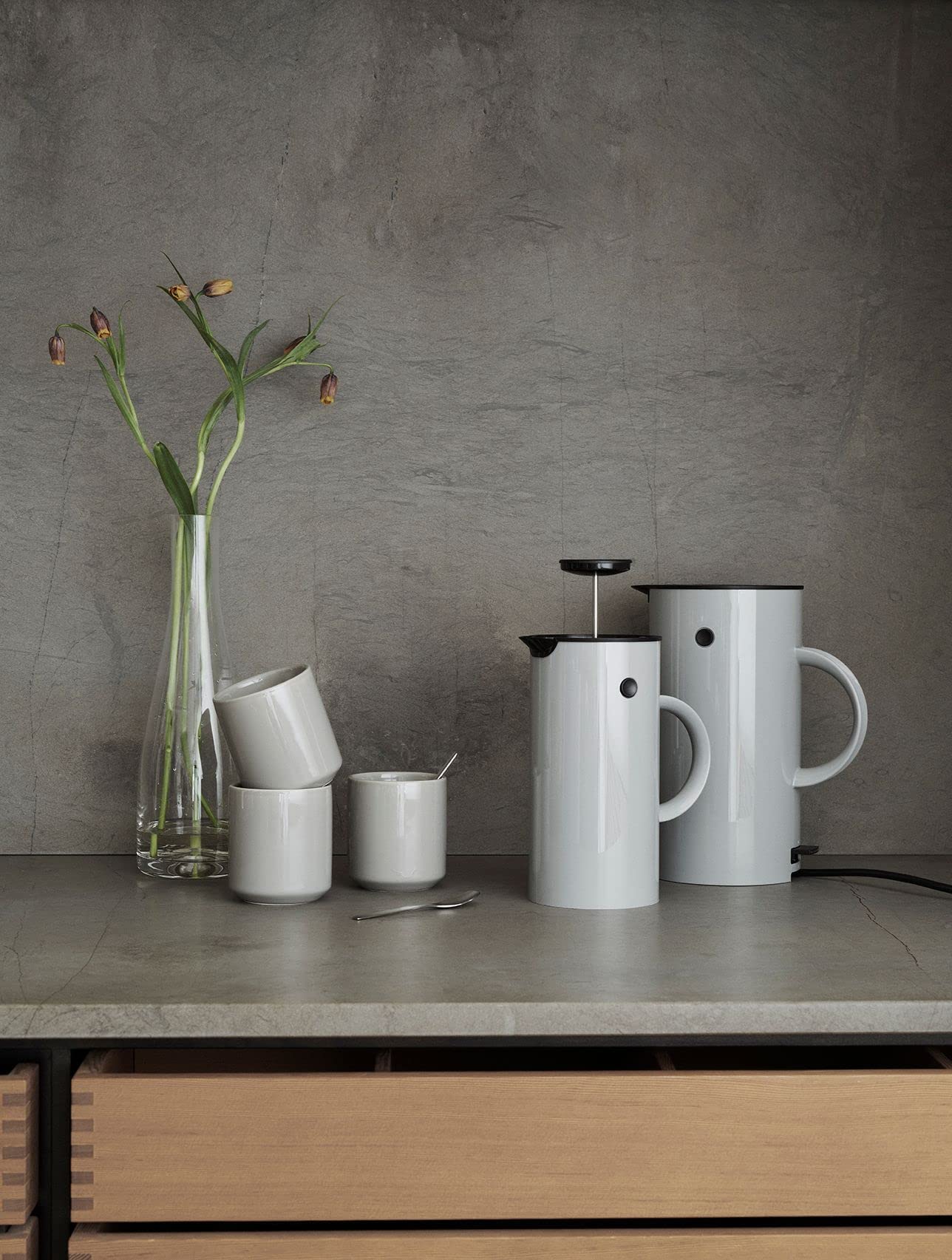 Image secondaire de Stelton EM77 Bouilloire électrique - chauffe-eau, récipient pour boissons chaudes, cafetière, théière - ébullition rapide, faible consommation d'énergie