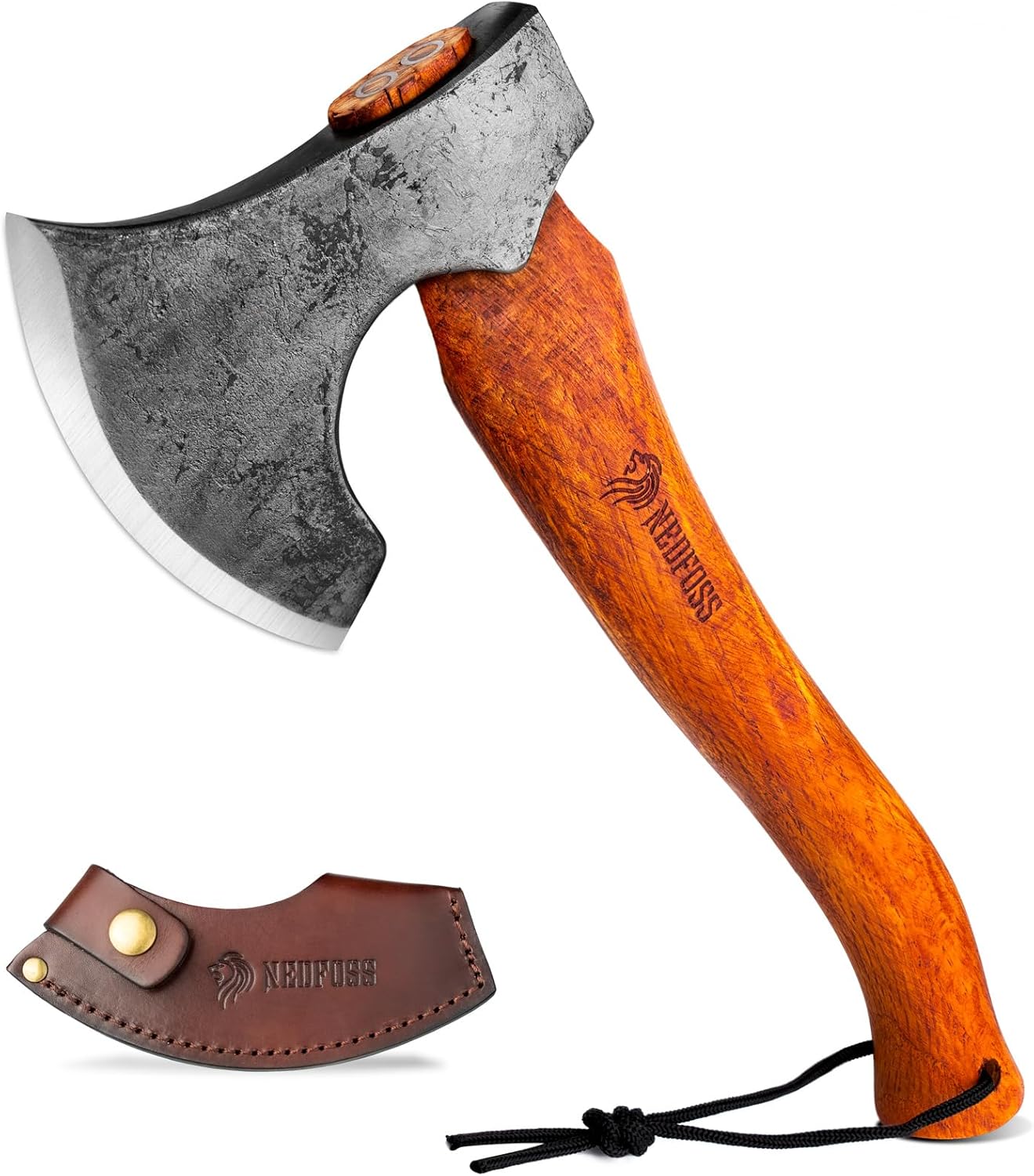 NEDFOSS Mammoth Camping Hatchet Axe, 15" Camping Axe with