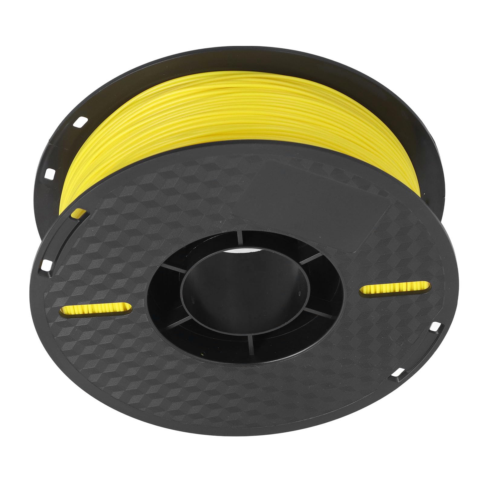 SIXRUN Filamento PLA da 1,75 Mm, Filamento per Stampante 3D Ad Alta Precisione 1 Kg, Tolleranza ± 0,02 Mm, Stampa Senza Fumo, Sigillato Sotto Vuoto, per Hobbisti e Produttori di Stampa FDM (YELLOW)