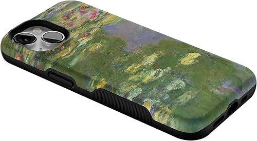 Vista 621 de Casely Funda para iPhone 13 Compatible con MagSafe Color Splash de medianoche Funda retro abstracta Color de medianoche Splash Abstracto