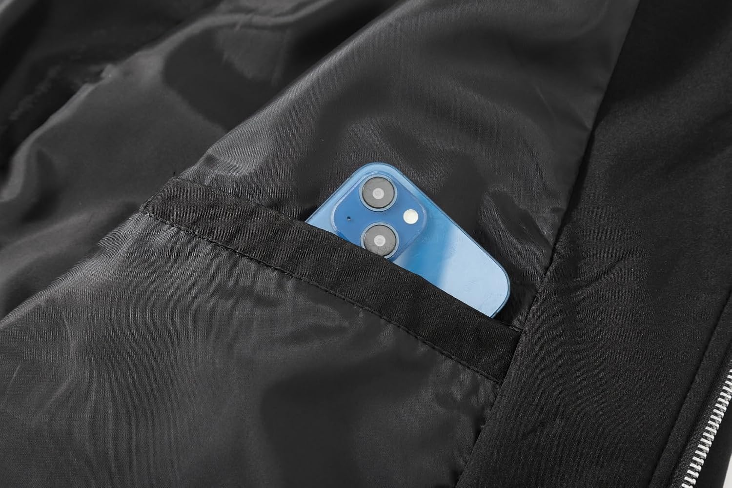 Men's Bomber Jacket Casual Stylish Lightweight Windbreaker Spring Fall Autumn Fashion Jackets - Image 4