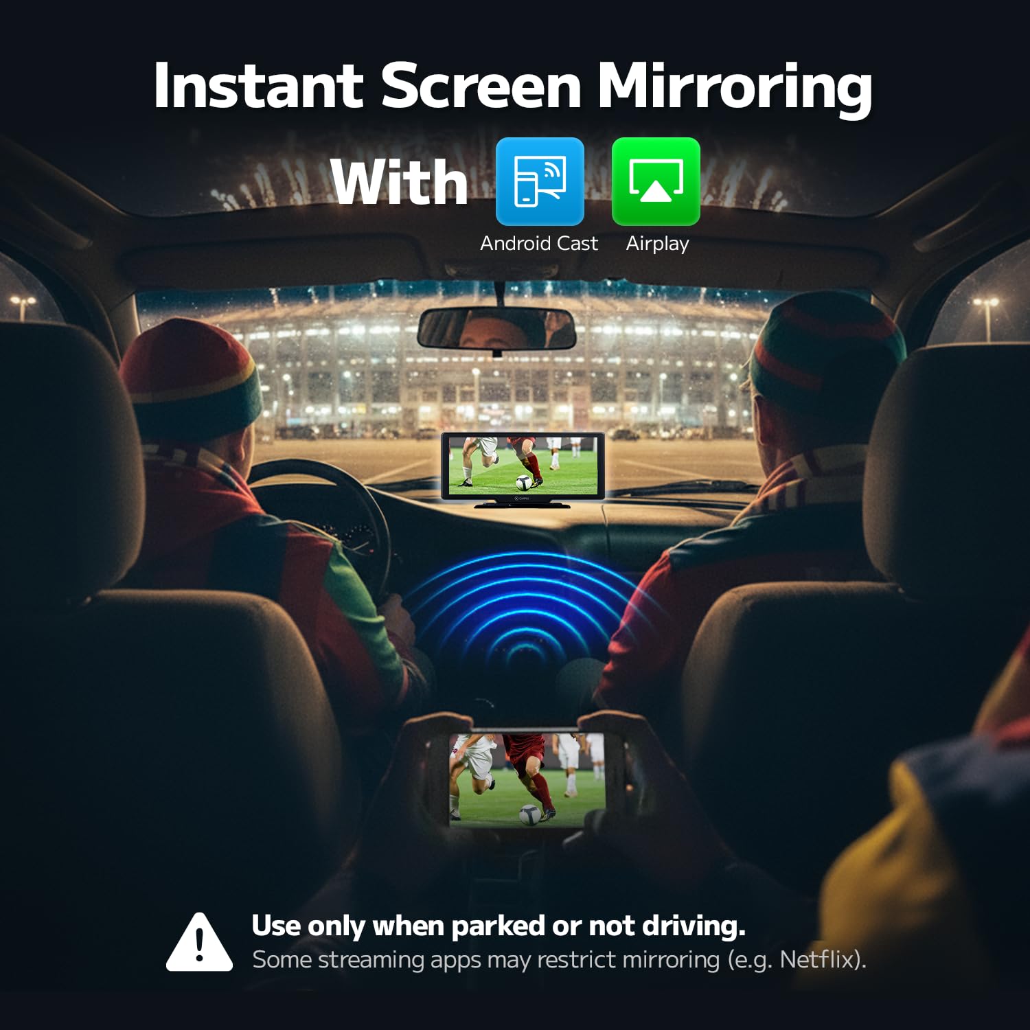 CarPlay & Android Auto All in ONE 4K Carple Monitor : Amazon.ca