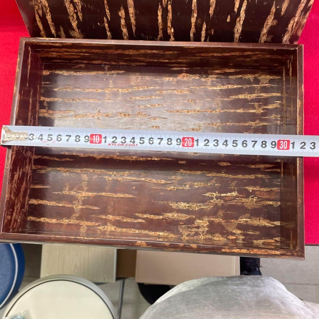 桜皮細工 文庫 総皮 お盆セール 桜皮細工 総皮合口文庫 らでん