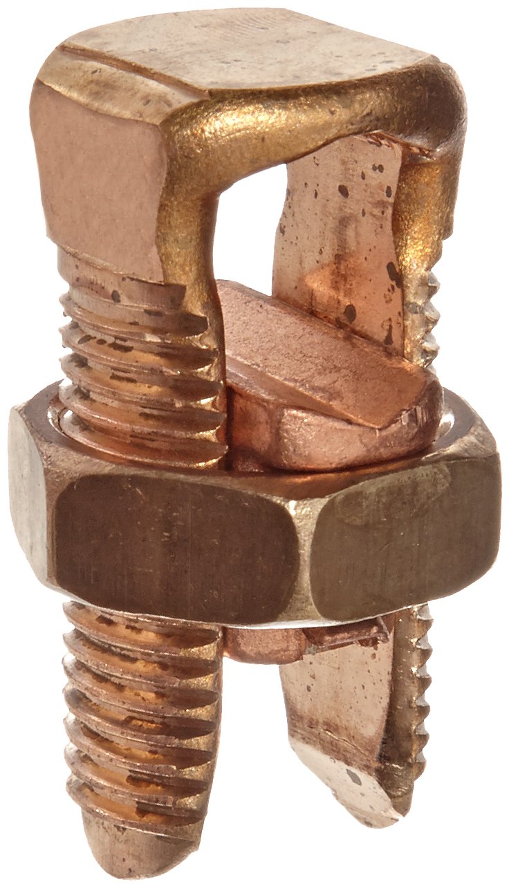 Burndy KS27 Servit SplitBolt, 1 Str. 3/0 Str. Copper Run and Tap, 1.