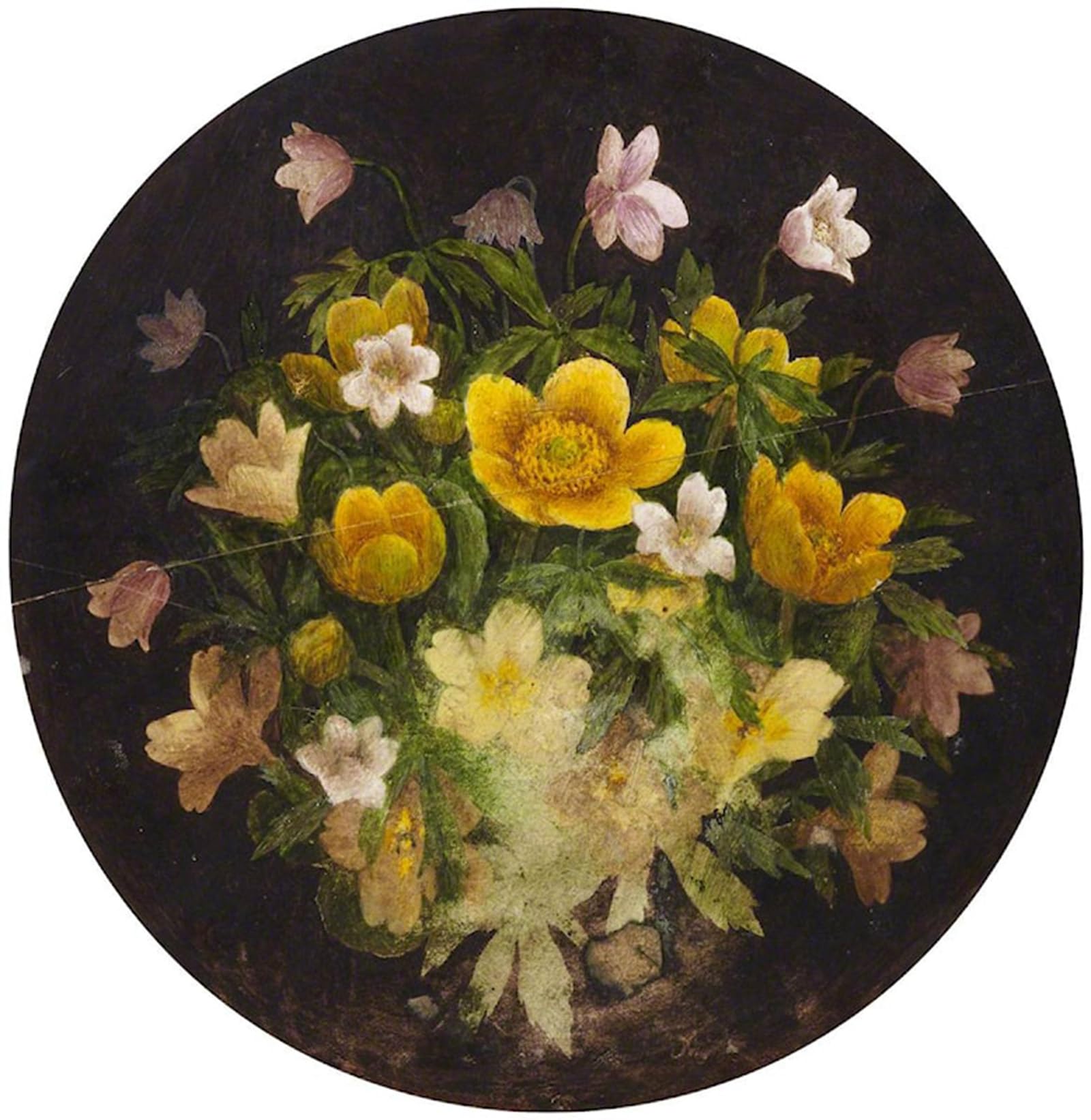 ARTXLXXBN Famous Art Print Poster Vintage Wall Art Flowers by Anderson Canvas Art Poster for Home Decor 60x90cm