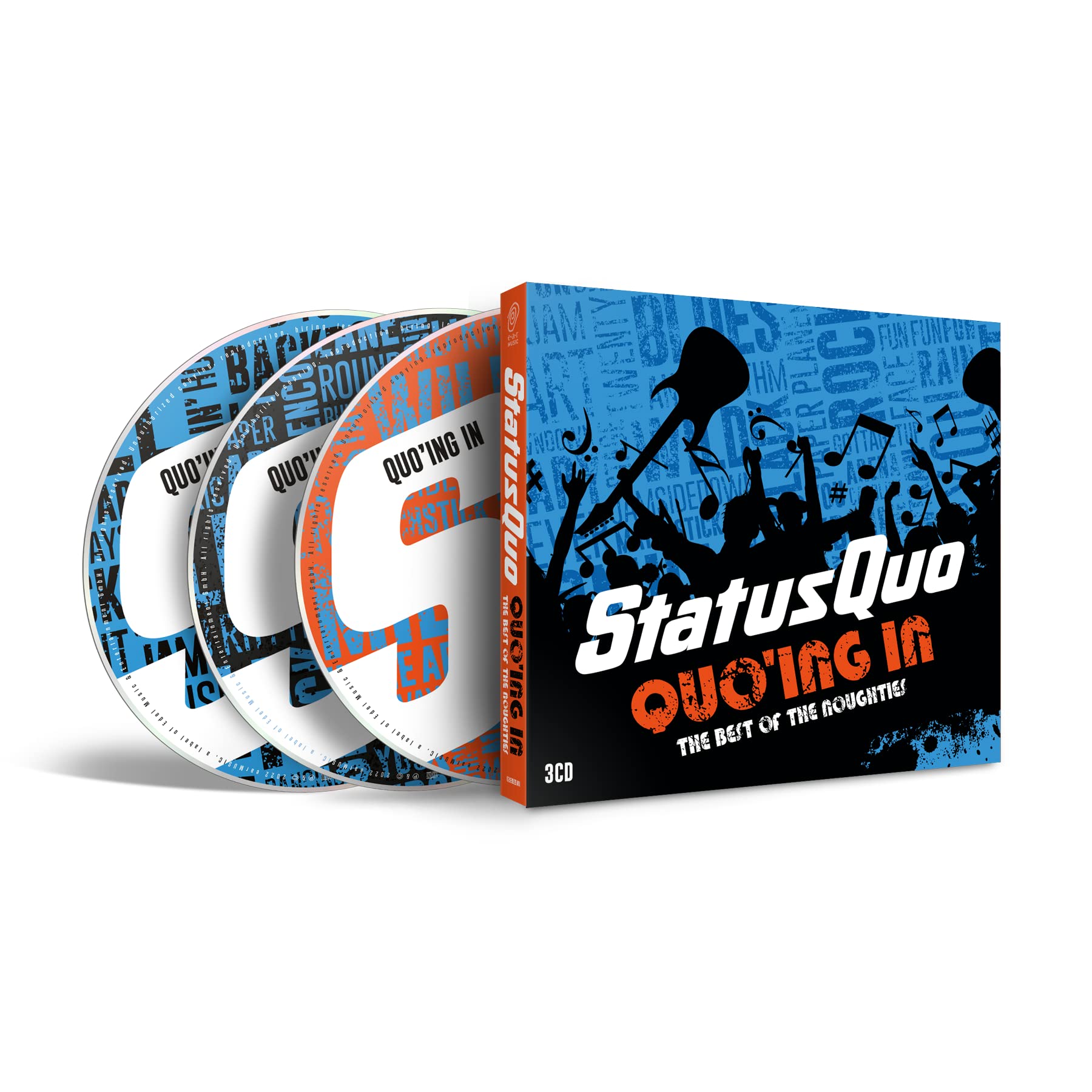 STATUS QUO - QUOING IN THE BEST OF THE NOUGHTIES 3 CD ALBUM SET