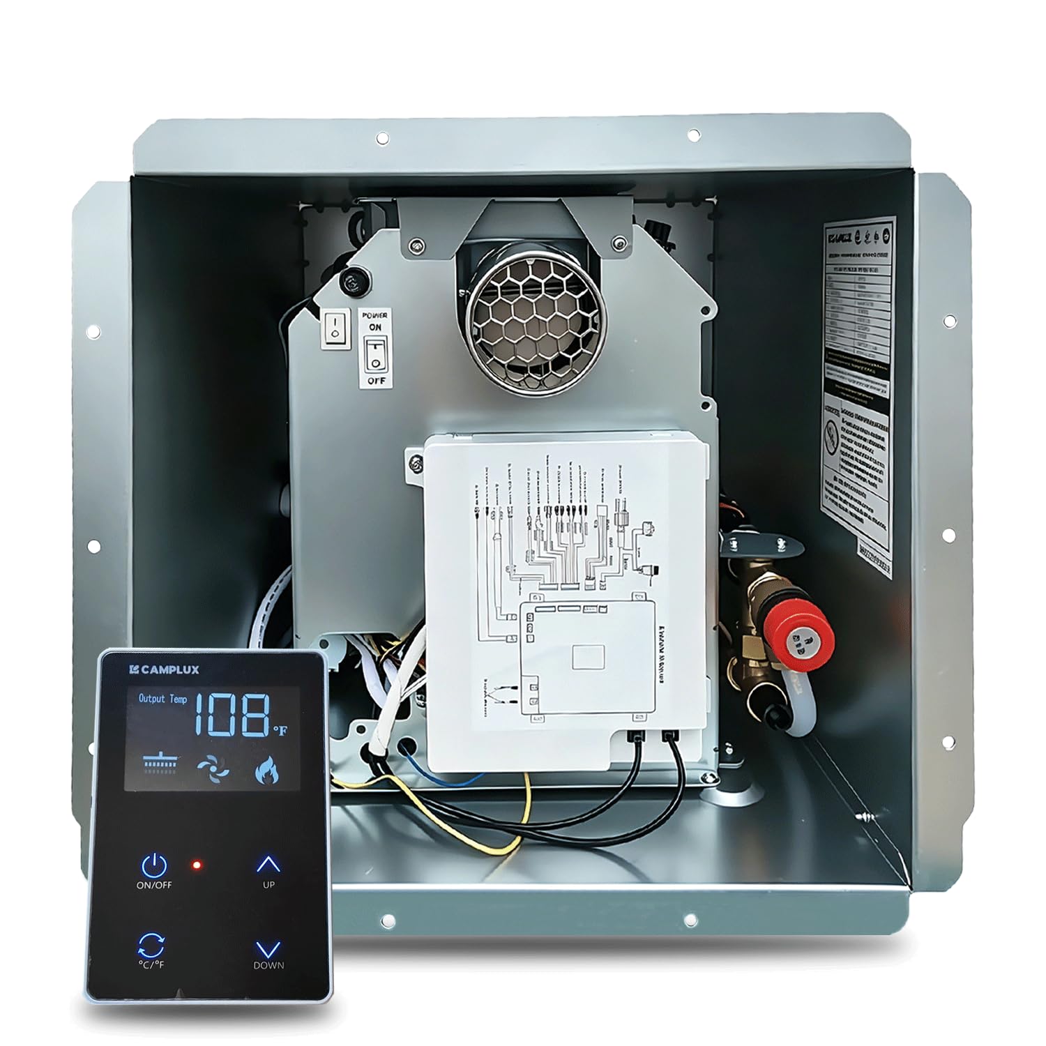 CAMPLUX Classic 65,000 BTU RV Tankless Water Heater