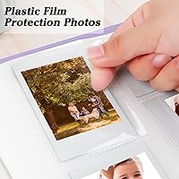 Vista 5 de Álbum de fotos instantáneas de 360 bolsillos para Fujifilm Instax Mini 12 11 9 8+ 8 99 40 EVO LiPlay Instant Film, compatible con cámaras Polaroid