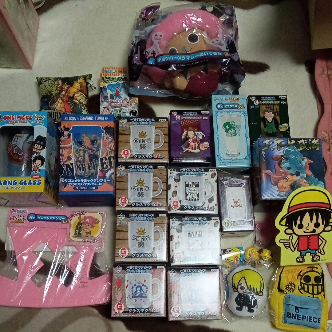 Amazon | ワンピースグッズ まとめ売り 1番くじ 陶器 グラス コップ お  