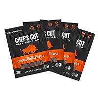 Vista 70 de Chef's Cut Real Chicken Honey Barbacoa Jerky, 2.5 onzas (paquete de 4)