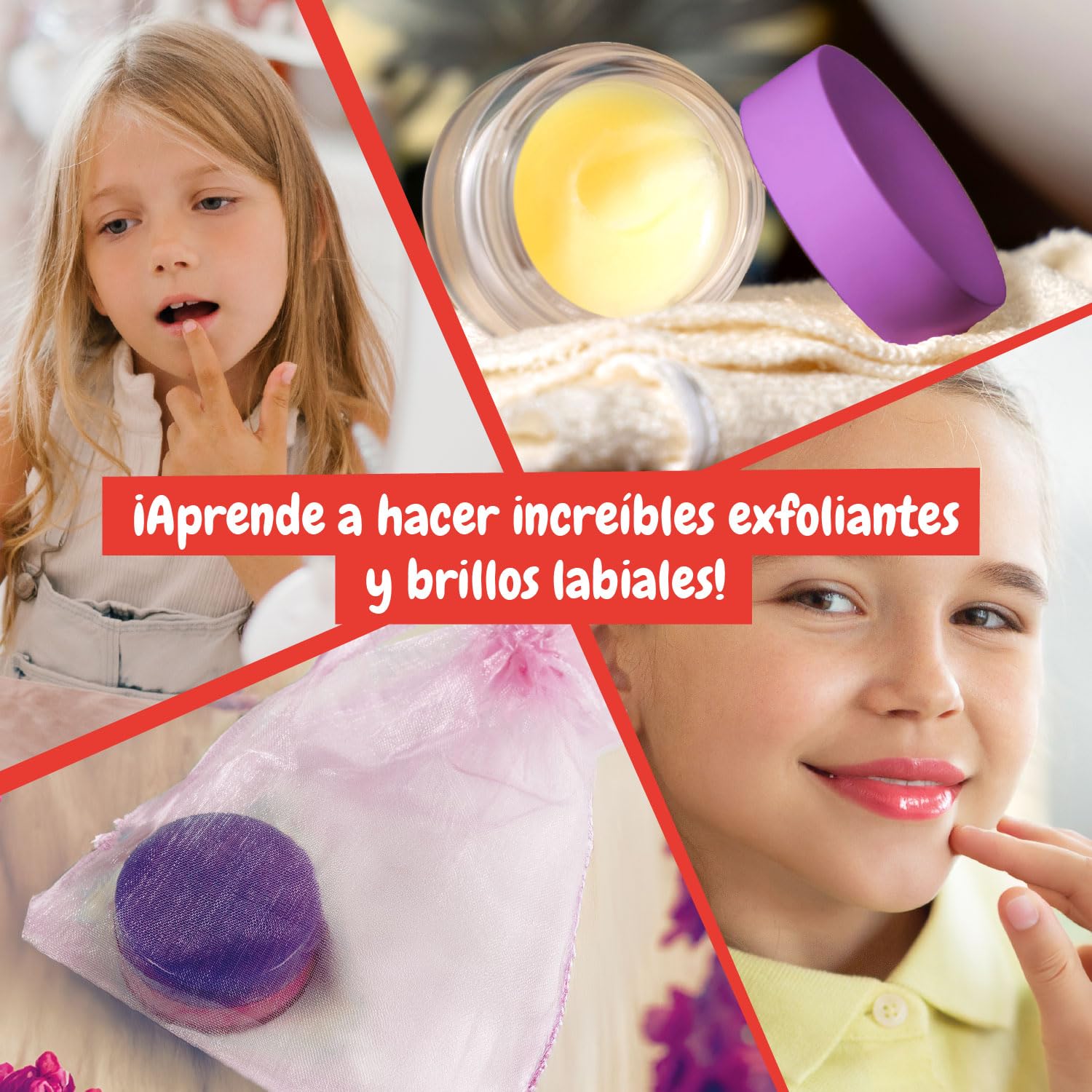 Science4you Starter Kit Lipgloss – Haz Tus Propios Brilhos de Labios, Regalo Científico y Educativo, Juego de Cosmética y Belleza, 2 Experimentos Sencillos y Divertidos para Niños 6 7 8+ Años — view 6