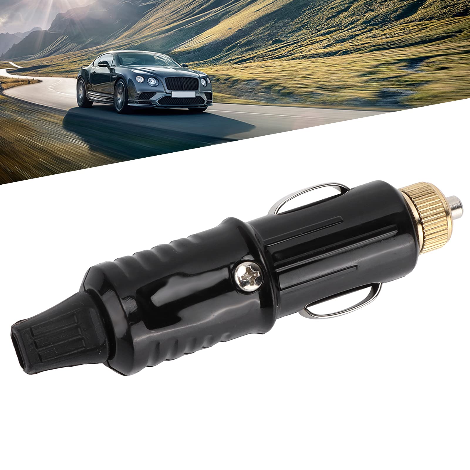 Adapter gniazda zapalniczki samochodowej, złącze zapalniczki samochodowej, 12 V do nawigacji samochodowej, elektryczny wentylator do lodówki MP3