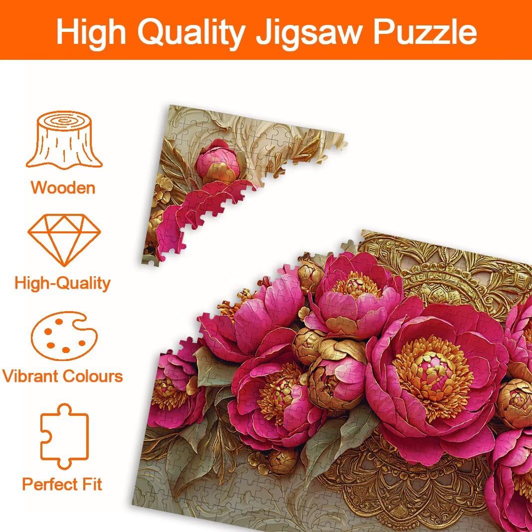 Puzzle Fiore, Puzzle 2000 Pezzi Adulti per Decor, Regalo Donna/Uomo -8682